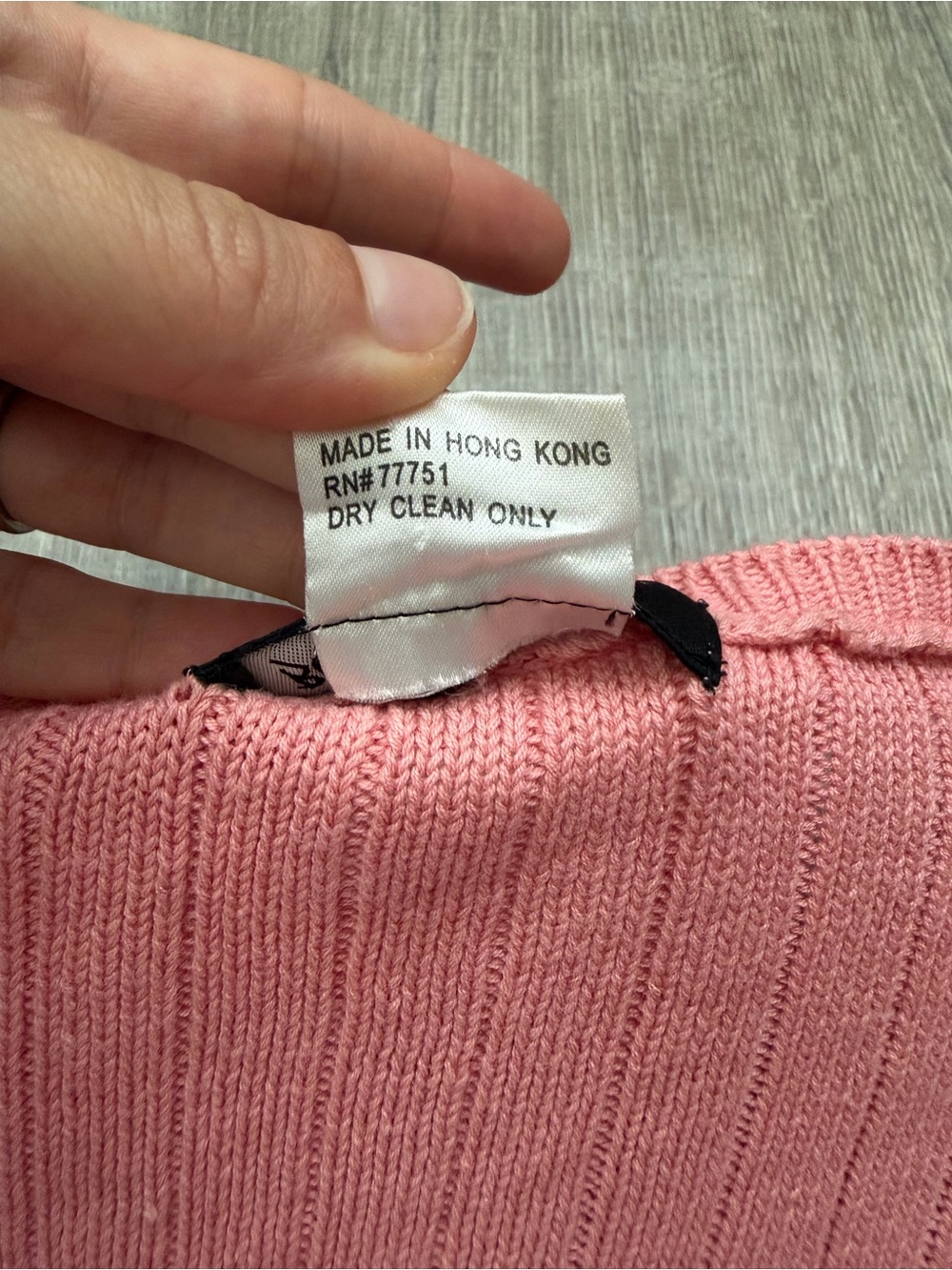 Vintage Betsey Johnson Pink Beaded Cardigan - Picture 4 of 9